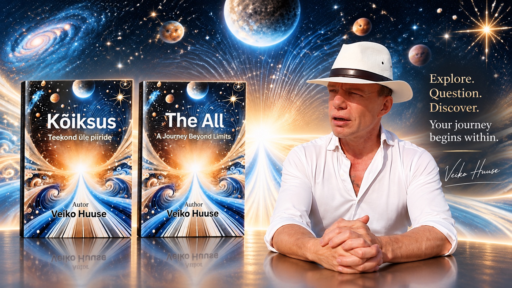 The All book. Raamat Kõiksus. Autor Veiko Huuse